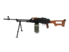 [A&K] PKM/PK機関銃 電動ガン リアルウッド (訳あり)