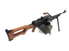 [A&K] PKM/PK機関銃 電動ガン リアルウッド (訳あり)