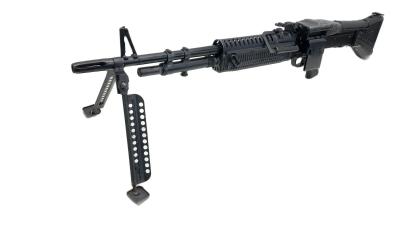 [アサヒファイヤーアームズ] M60 軽機関銃 外部ソース式ガスガン ハイダー破損あり (ジャンク)サブ画像へ1