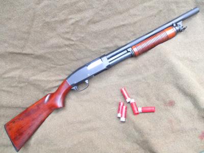 [CAW] MGCリバイバル レミントン M31-RS2 ABS 木製ブナストック 発火モデルガン (新品予約受付中! 特典あり)サブ画像へ1