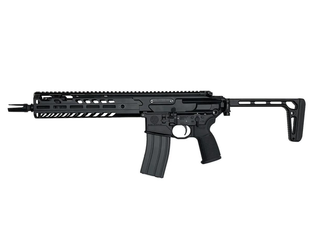 [Salvo Precision] MCX VIRTUS 11.5inch ガスブローバックライフル ブラック リアル刻印 (中古)