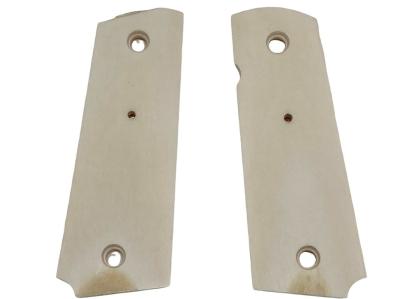 [ELAN/エラン] ガバメント用 象牙/アイボリーグリップ (中古)サブ画像へ2