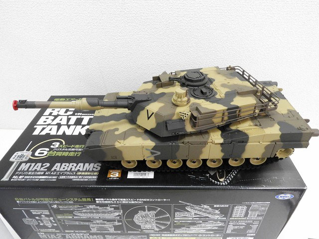 ゴッホ 星月夜 東京マルイ 1/24RCバトルタンク・M1A2エイブラムス砂漠