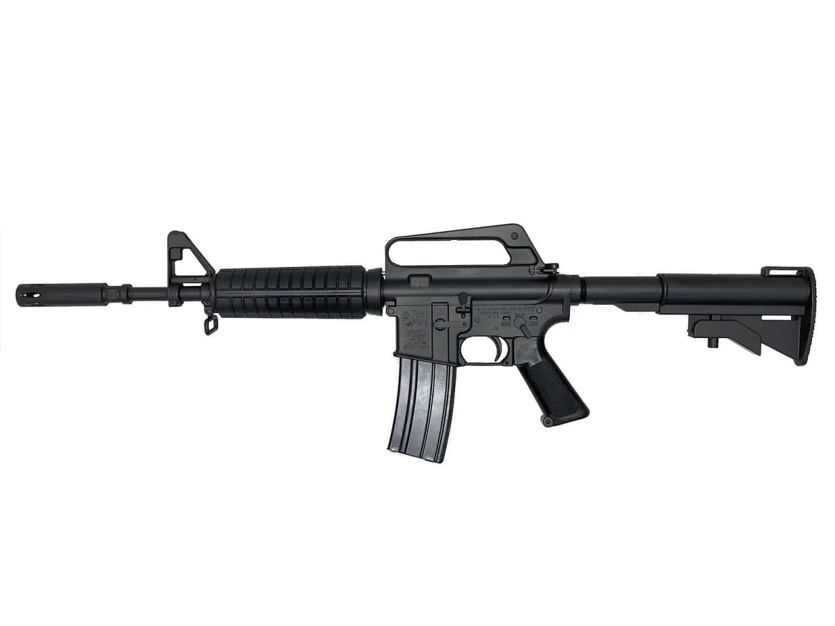[MGC] M16 XM177E2 モデル629 ABS 発火モデルガン 塗装カスタム バレルヒビ小