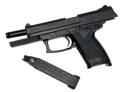 [KSC] MK23 SOCOM　ピストル ABS ガスブローバック ロングレンジ仕様 パーツ一部欠品 (ジャンク)サブ画像へ6