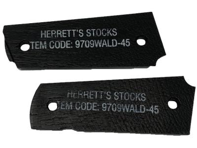 [WA/HERRETTS ヘレッツ] PIN GUN / ピンガン 実物木製グリップ SCW Ver.3 スキップドチェッカー (中古)サブ画像へ2