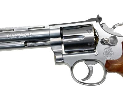 [タナカ] SMOLT/スモルト ガスリボルバー 6インチ スクエアバット ステンレスフィニッシュ ver.3 ガスガン (新品)サブ画像へ3