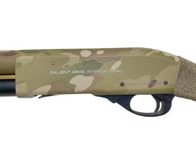 [APS] CAM MkII M870 SAI デラックスマッチカスタム マルチカム ライブシェル式 ガス ショットガン ガス漏れ大 発射可 (訳あり)サブ画像へ3