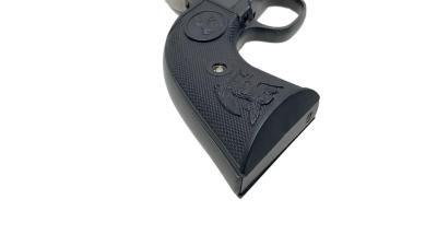 [タナカ] コルト SAA シビリアン 4-3/4インチ スチールジュピターフィニッシュ 発火モデルガン グリップ周辺フレーム変更 (中古)サブ画像へ3