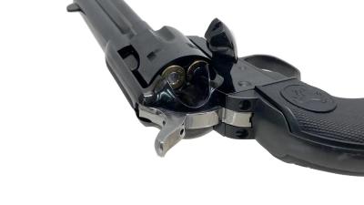 [タナカ] コルト SAA シビリアン 4-3/4インチ スチールジュピターフィニッシュ 発火モデルガン グリップ周辺フレーム変更 (中古)サブ画像へ8