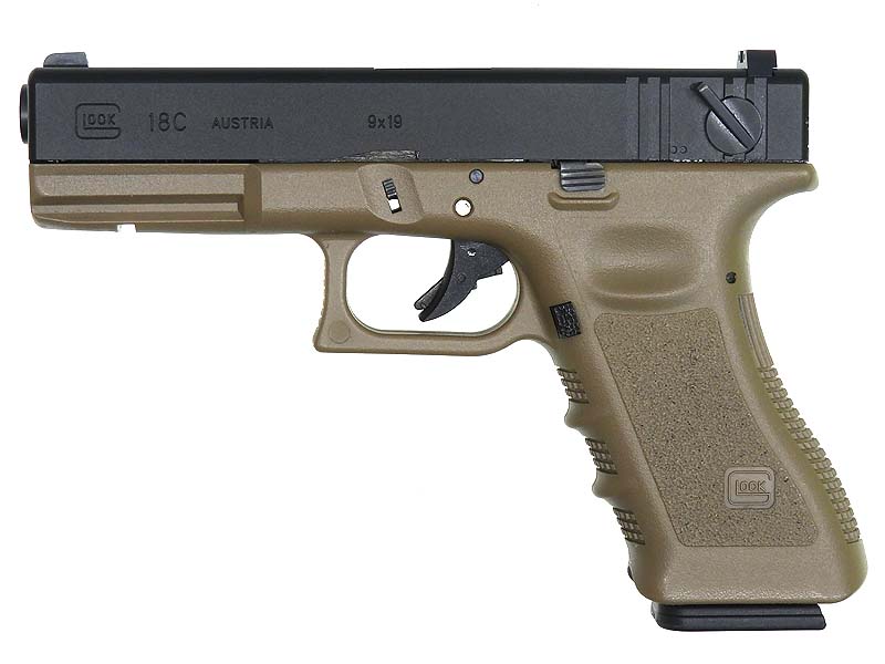 グロック18c カスタム（外箱なし） 東京マルイ ガスブローバック