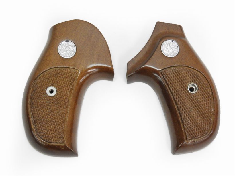 専用様　S&W製グリップ ウッドグリップ｜S&W｜M10｜K/Lフレーム”スクエアバットタイプ