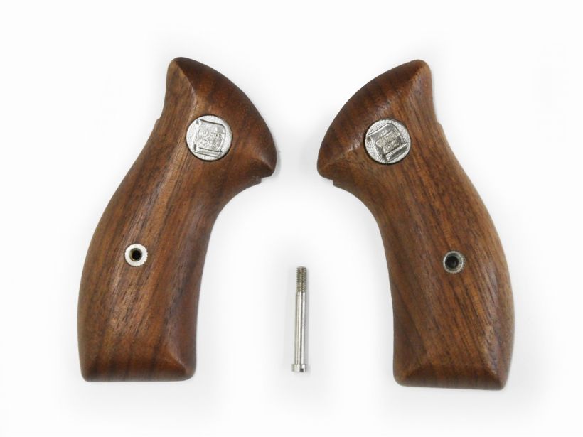 [Charter Arms] 実物 チャーターアームズ ブルドッグ用 木製グリップパネル スムース (中古)