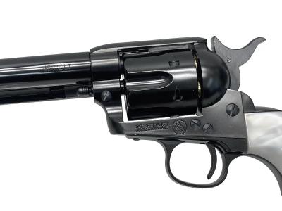 [マルシン] コルト SAA.45 キャバルリー WディープブラックABS パールプラグリップ仕様 6mmBB Xカートリッジ (中古)サブ画像へ4