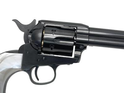 [マルシン] コルト SAA.45 キャバルリー WディープブラックABS パールプラグリップ仕様 6mmBB Xカートリッジ (中古)サブ画像へ5