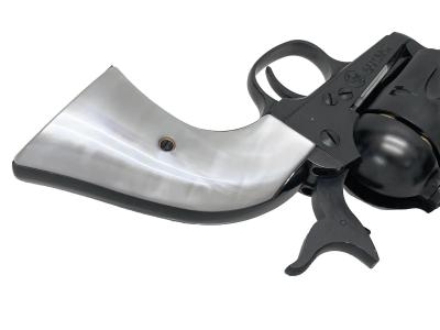 [マルシン] コルト SAA.45 キャバルリー WディープブラックABS パールプラグリップ仕様 6mmBB Xカートリッジ (中古)サブ画像へ6