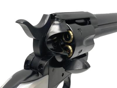 [マルシン] コルト SAA.45 キャバルリー WディープブラックABS パールプラグリップ仕様 6mmBB Xカートリッジ (中古)サブ画像へ7