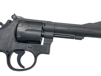 [HWS] S&W M15 コンバット・マスターピース 4インチ サービスサイズ 木製グリップ 標準装備 発火モデルガン 2026モデル 200丁限定 (新品)サブ画像へ4