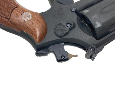 [HWS] S&W M15 コンバット・マスターピース 6インチ サービスサイズ 木製グリップ 標準装備 発火モデルガン 2026モデル 100丁限定 (新品)サブ画像へ6