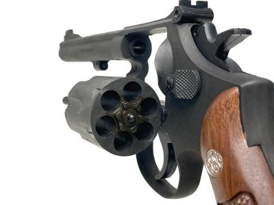 [HWS] S&W M15 コンバット・マスターピース 6インチ サービスサイズ 木製グリップ 標準装備 発火モデルガン 2026モデル 100丁限定 (新品)サブ画像へ7