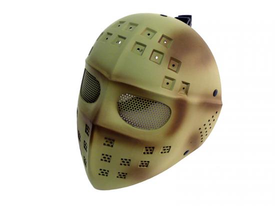 [NB] ジェイソンマスク 防護フルフェイスガード デザートカラー (新品)