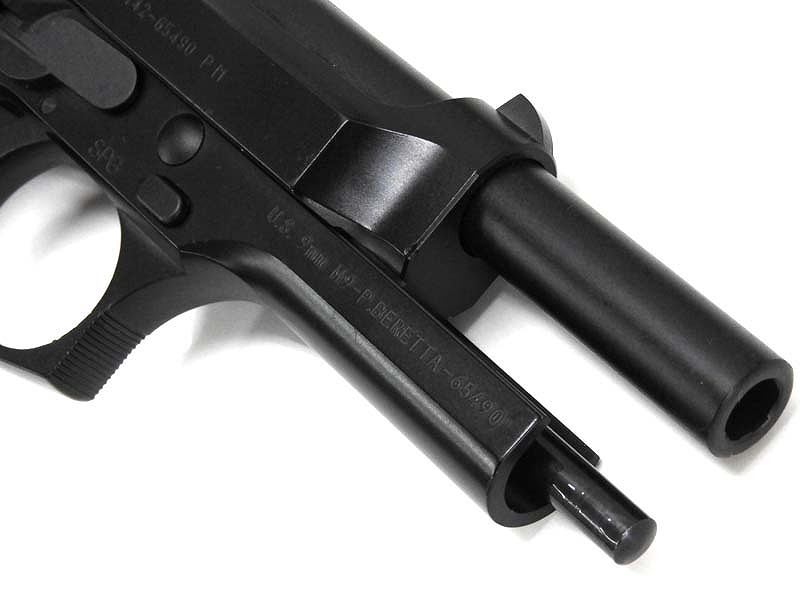 [MGC] ベレッタ U.S. 9mm M9 ABS 発火モデルガン ハンマーカスタム バレルヒビあり カート5発付属 (訳あり) 詳細画像 