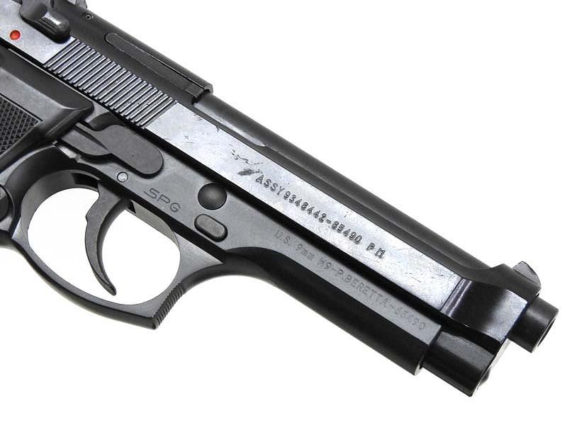 [MGC] ベレッタ U.S. 9mm M9 ABS 発火モデルガン ハンマーカスタム バレルヒビ/スライド痛み (訳あり) 詳細画像 
