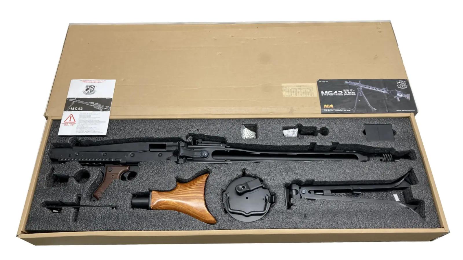 [S&T/AGM] MG42 フルメタル電動ガン 機関銃 (中古)