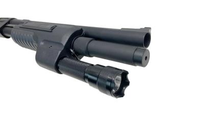 [NB] M870 ミディアム エアコッキングガン ライト付フォアエンド＆エクステンションカスタム ガンケース付 (中古)サブ画像へ6