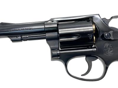 [マルシン] S&W M36 チーフスペシャル 6mmXカートリッジ WディープブラックABS 3インチ 木目調プラグリップ (中古)サブ画像へ3