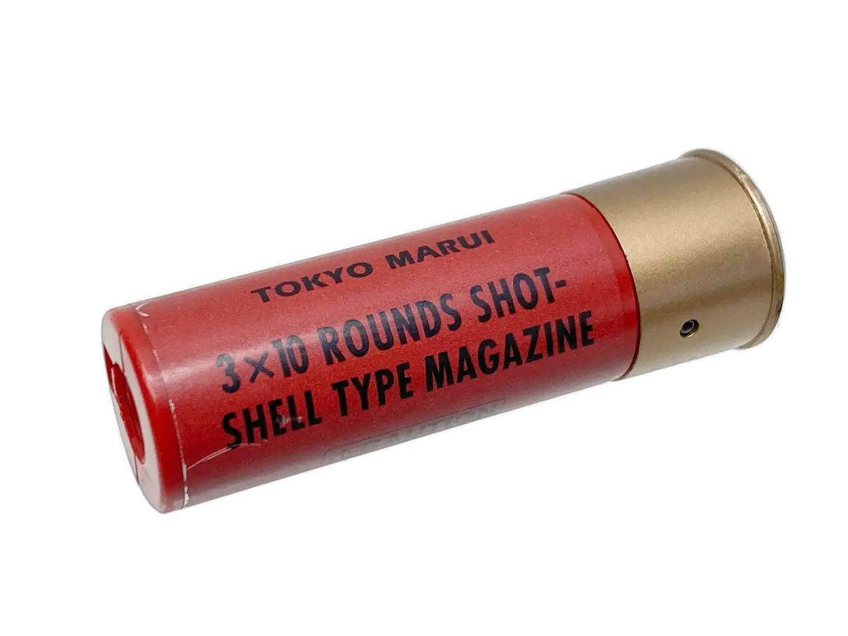 [東京マルイ] エアショットガン用 ショットシェル型マガジン レッド 1個 (中古)
