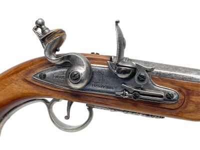 [KTW] フリントロックピストル エアガン  木製ストックカスタム (中古)サブ画像へ8