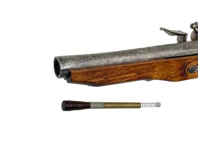 [KTW] フリントロックピストル エアガン  木製ストックカスタム (中古)サブ画像へ9