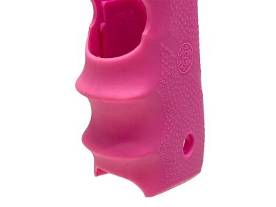 [HOGUE] BERETTA 92F ラバーグリップ・フィンガーグルーブ ピンク 92007 (中古)サブ画像へ2