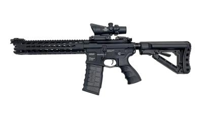 [G&G] GC16 PREDATOR/プレデター 電動ガン ハイダー＆集光サイトカスタム ガンケース付 (中古)サブ画像へ1