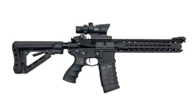 [G&G] GC16 PREDATOR/プレデター 電動ガン ハイダー＆集光サイトカスタム ガンケース付 (中古)サブ画像へ2