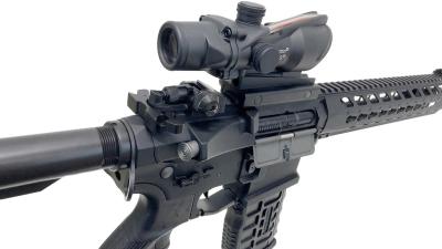 [G&G] GC16 PREDATOR/プレデター 電動ガン ハイダー＆集光サイトカスタム ガンケース付 (中古)サブ画像へ4