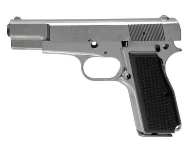 [マルシン] ブローニング ハイパワー コマーシャル X-PFC プラグリップ仕様 組立キット 発火モデルガン シルバー (新品)サブ画像へ2