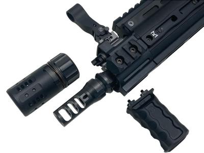 [WE] FN SCAR-L GBB V3 BK ガスブローバック ミリタリー刻印仕様 M-LOK  Clone Tech PMMモデル PTS MASADAストック カスタム (中古)サブ画像へ2