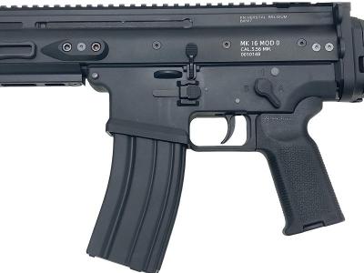 [WE] FN SCAR-L GBB V3 BK ガスブローバック ミリタリー刻印仕様 M-LOK  Clone Tech PMMモデル PTS MASADAストック カスタム (中古)サブ画像へ4