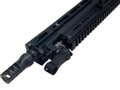 [WE] FN SCAR-L GBB V3 BK ガスブローバック ミリタリー刻印仕様 M-LOK  Clone Tech PMMモデル PTS MASADAストック カスタム (中古)サブ画像へ9