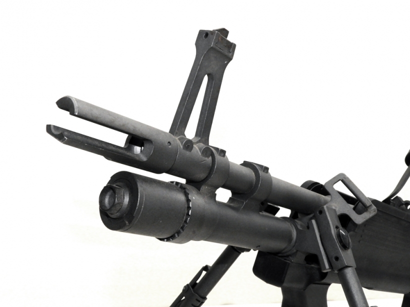 [メーカー不明] M249 MINIMI MKII 発射未確認・動作音あり (ジャンク)