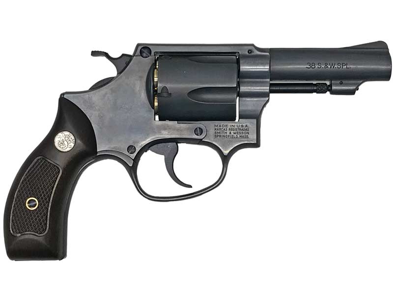 マルシン] S&W M36 チーフスペシャル 3インチ 木目調プラ