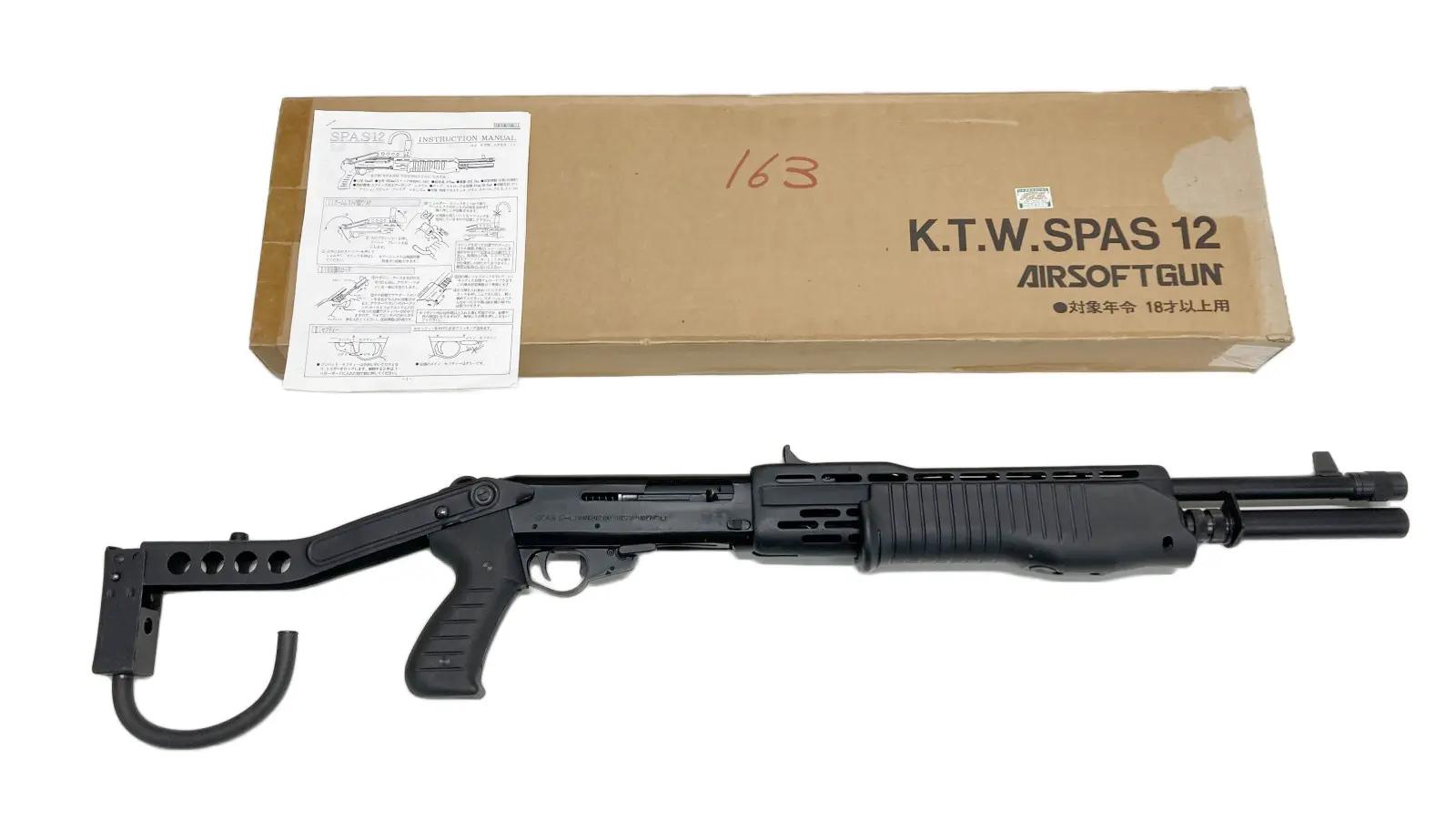 [KTW] SPAS 12-SL 3S/3発スピンショット エアコッキング 発射不可 (ジャンク)