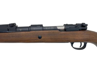 [BELL] kar98k リアル刻印 排莢式 ガスボルトアクション 木製ストック 専用カート5発つき no:102BA (中古)サブ画像へ3