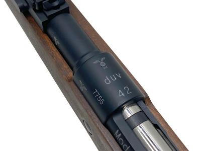 [BELL] kar98k リアル刻印 排莢式 ガスボルトアクション 木製ストック 専用カート5発つき no:102BA (中古)サブ画像へ5