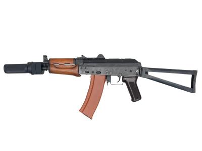[LCT] AKS74U フルメタル 電動ガン サプレッサーカスタム マガジン変更 (中古)サブ画像へ1