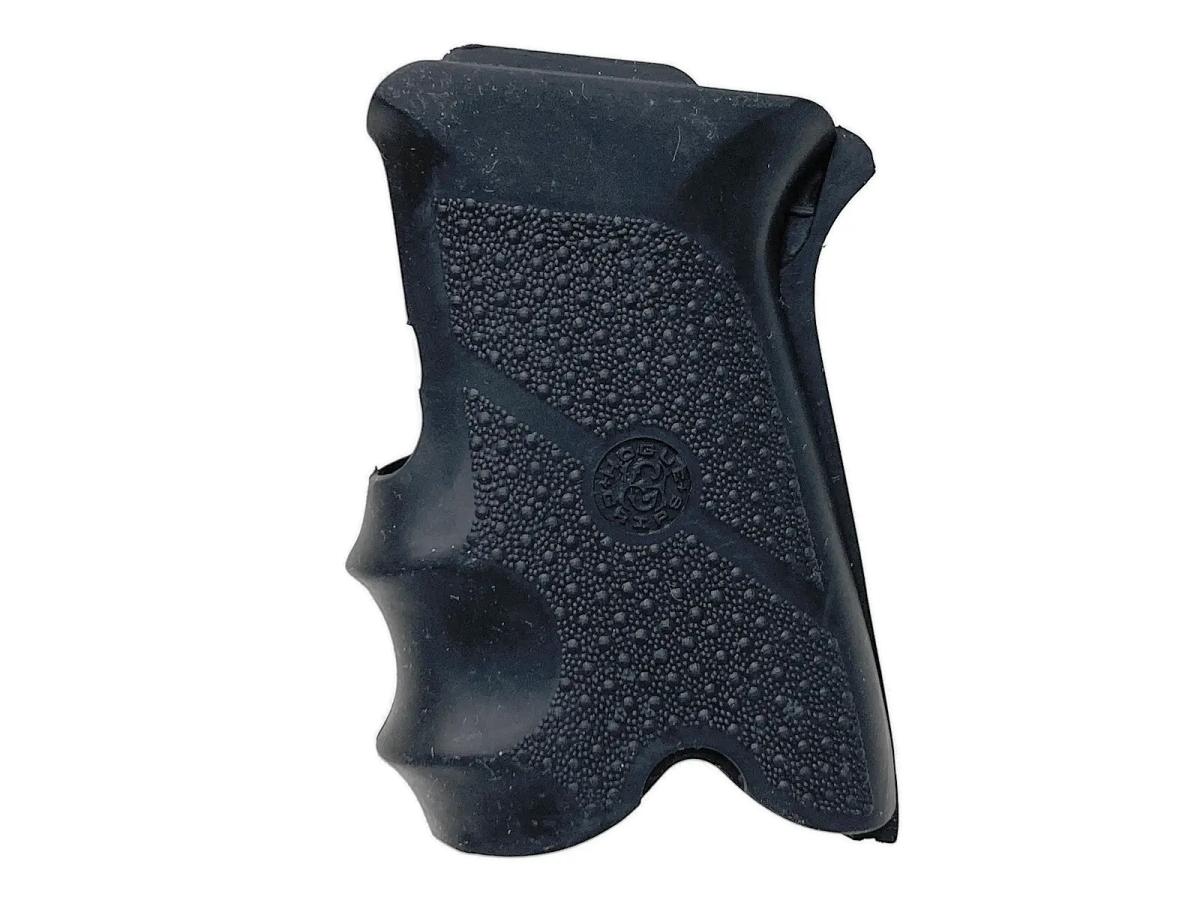 [HOGUE] RUGER P85-P91 ラバーグリップ・フィンガーグルーブ BK 85000 (中古)