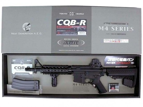 東京マルイ] M4 CQB-R ブラック 次世代電動ガン (中古～新品取寄 ...