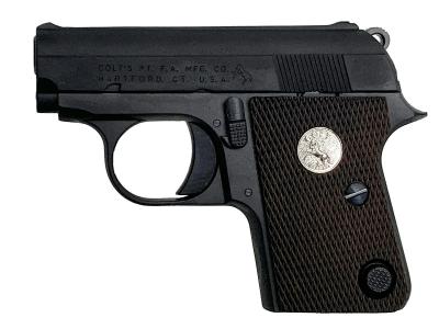 [マルシン] COLT正規ライセンス コルト 25オート X-PFC 【完成品】発火モデルガン ブラックHW (新品)サブ画像へ1